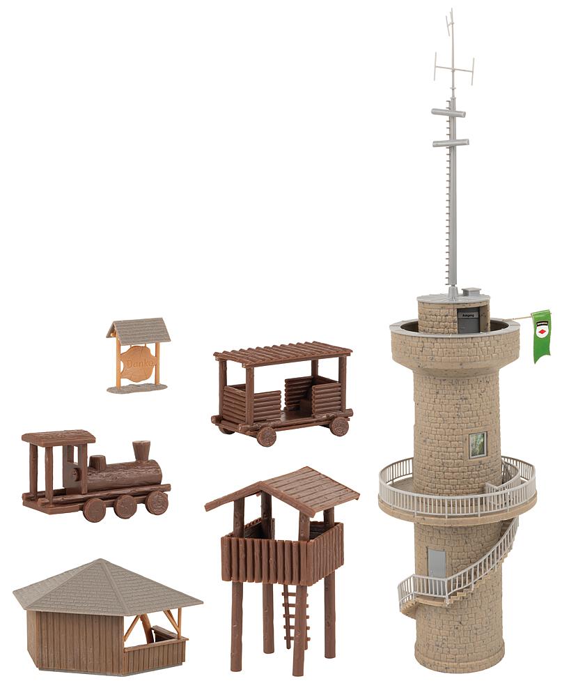 Set promozionale del Parco Giochi Avventura Scala H0 DS Modellismo Set promozionale del Parco Giochi scala H0