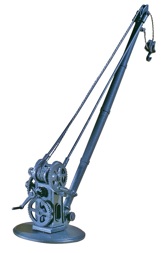Gru per il carico Scala H0 DS Modellismo Gru per il carico scala H0 Faller