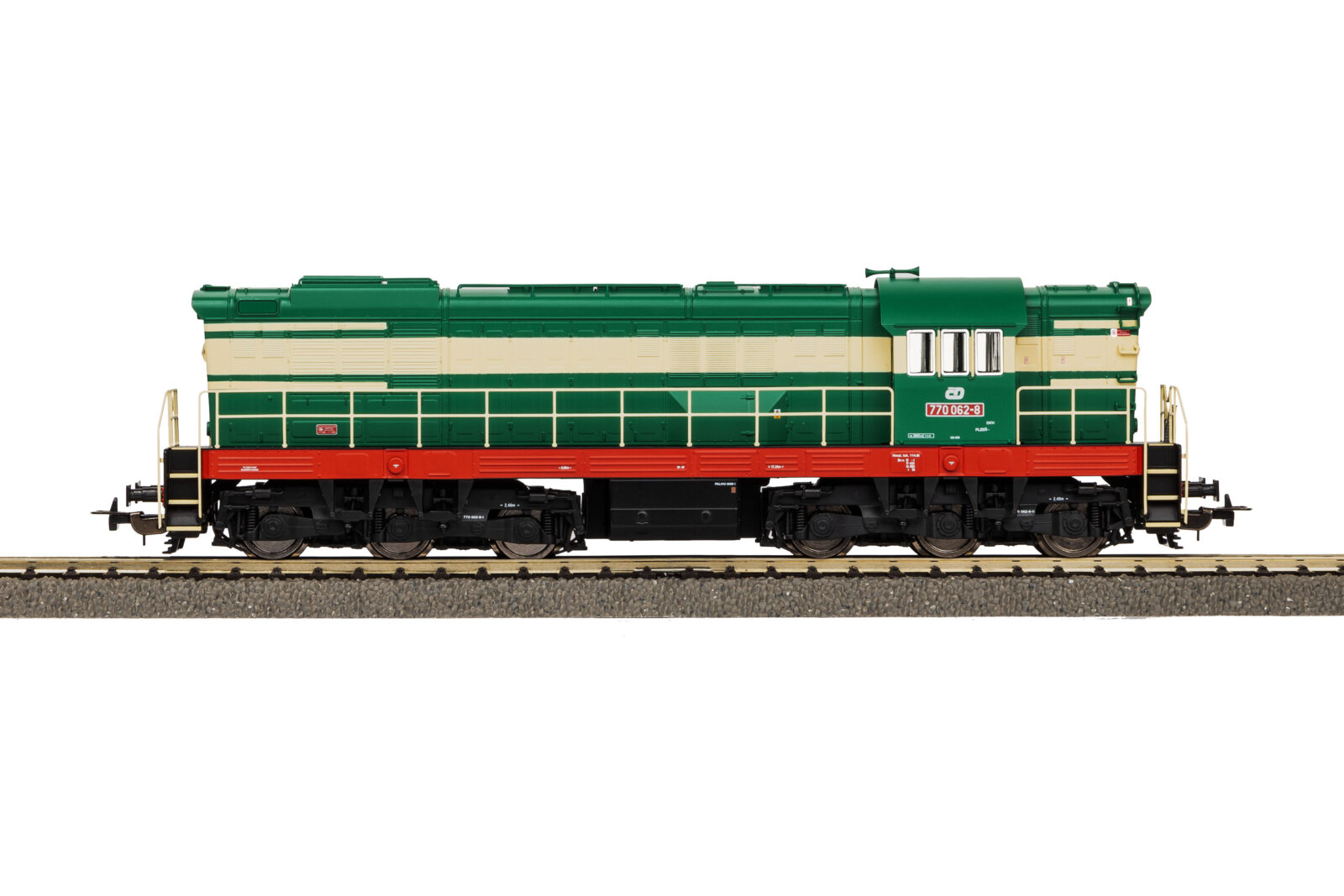 Locomotiva Diesel / Sound BR 770 CD V, incl. PIKO Sound-Decoder Scala H0 DS Modellismo Locomotiva Diesel / Sound BR 770 CD scala H0