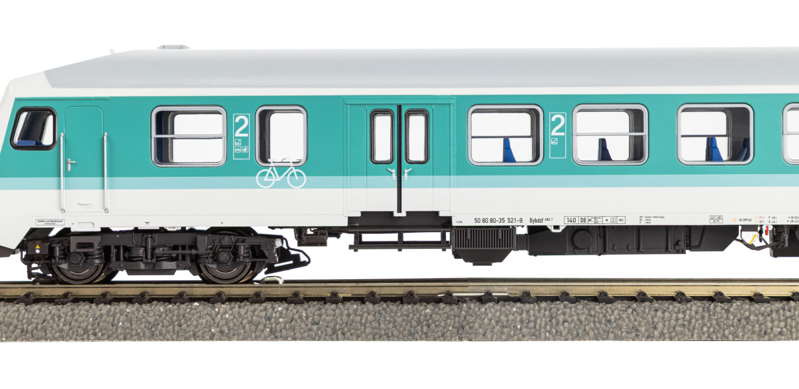 Carrozza Pilota "Halberstädter" DB AG Epoca V Scala H0 DS Modellismo Carrozza Pilota "Halberstädter" DB scala H0