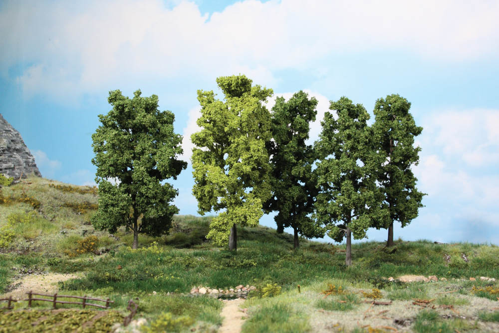 5 alberi decidui 18 cm DS Modellismo 5 alberi decidui Heki