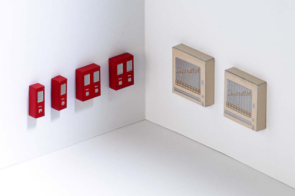M-Set:Set distributori automatici Scala H0 DS Modellismo M-Set:Set distributori automatici scala H0