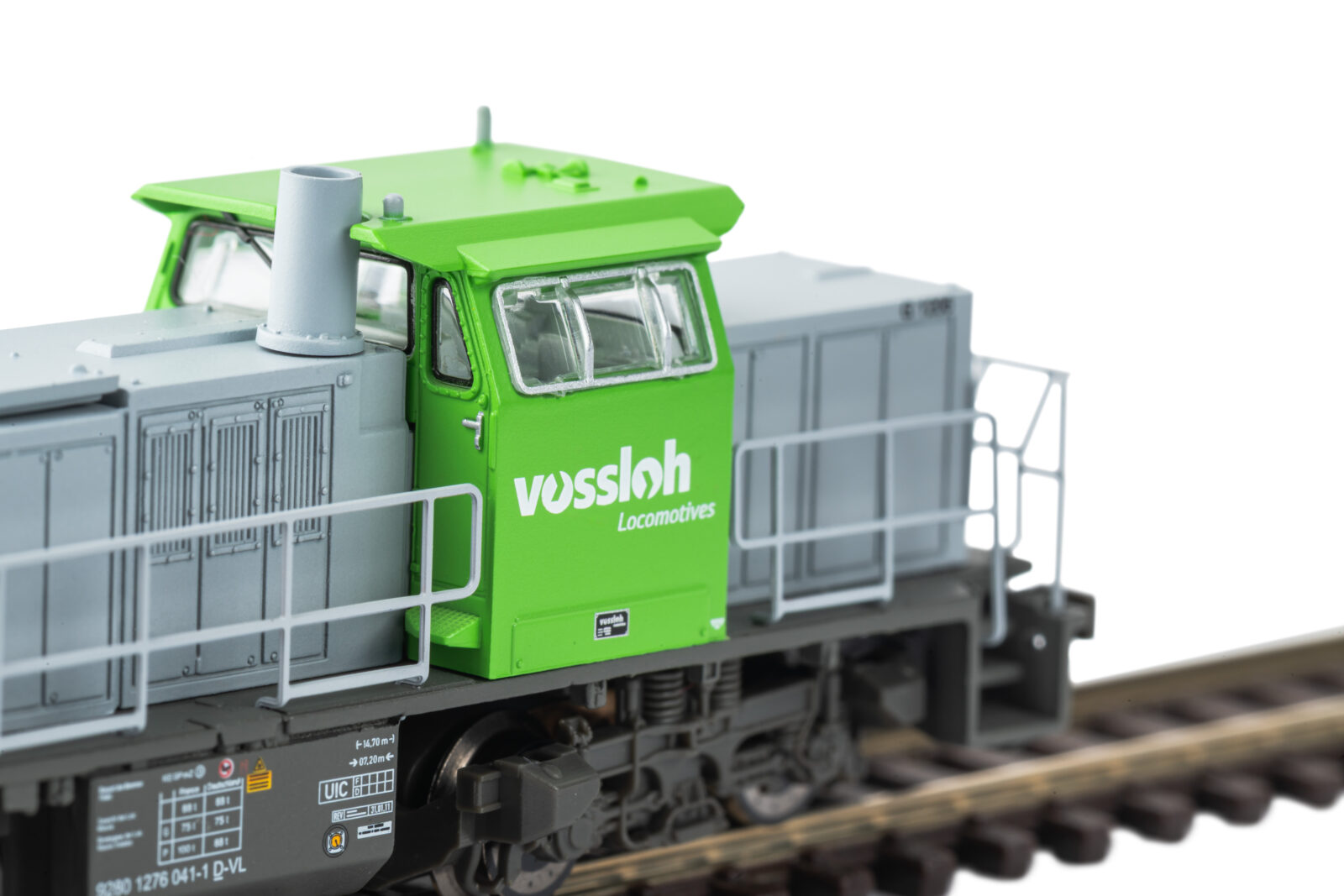 Locomotiva Diesel G1206 Vossloh Leasing Epoca VI Scala N DS Modellismo Locomotiva Diesel G1206 Vossloh scala N