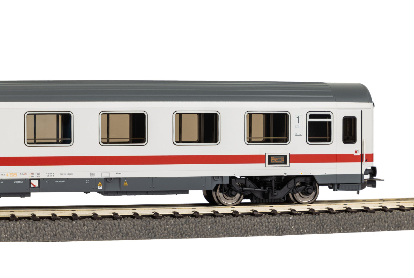 Carrozza Passeggeri Eurofima 1^ Classe DB AG Epoca VI Scala H0 DS Modellismo Carrozza Passeggeri Eurofima 1^ scala H0 - vista 2