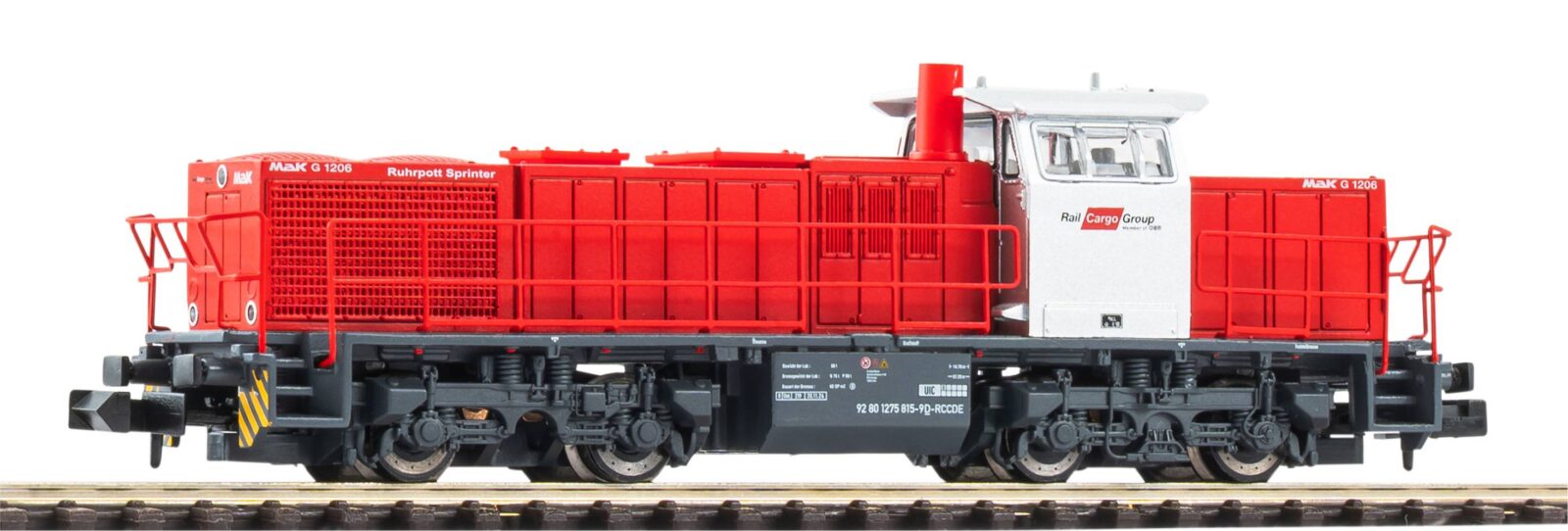 Locomotiva Diesel BR G1206 RailCargoGroup Epoca VI Scala N DS Modellismo Locomotiva Diesel BR G1206 scala N