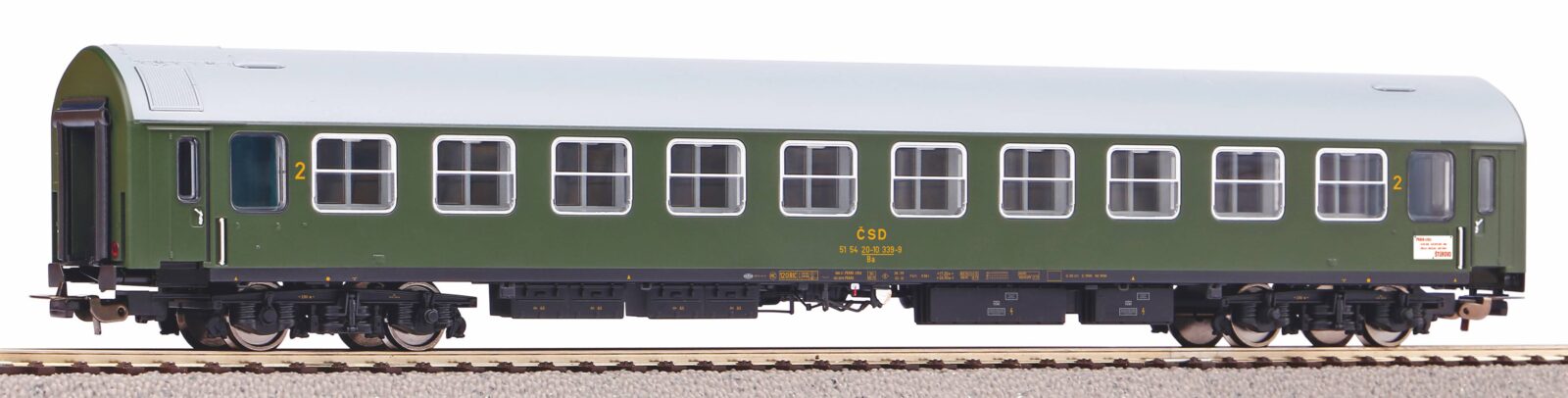 Carrozze passeggeri Y-Wagen 2a classe CSD Epoca IV Scala H0 DS Modellismo Carrozze passeggeri Y-Wagen 2a scala H0