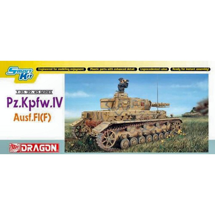 PZ KPFW IV Ausf F-1 Smart Kit 1:35 DS Modellismo PZ KPFW IV Ausf F-1 Smart Kit 1:35