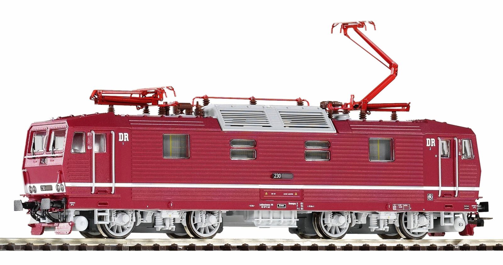 Locomotiva elettrica BR 230 DR Epoca IV + DSS 8pol. Scala H0 DS Modellismo Locomotiva elettrica BR 230 DR scala H0