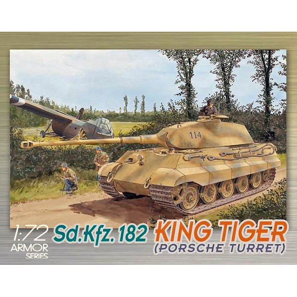 SD.KFZ.182 Kingtiger Porsche Turret Kit 1:72 DS Modellismo SD.KFZ.182 Kingtiger Porsche Turret Kit 1:72
