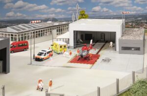 Centro di soccorso aereo scala H0 Faller