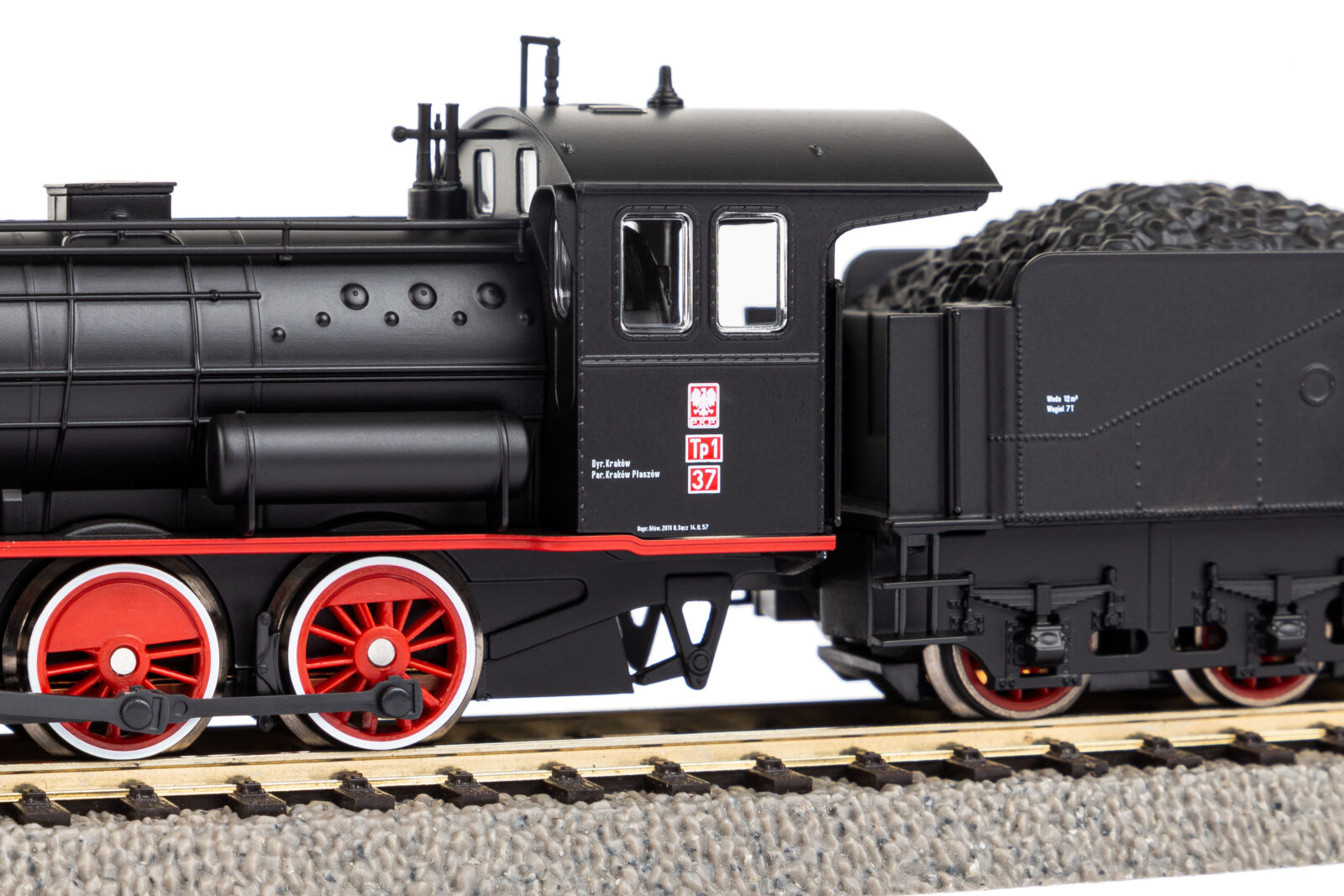 Locomotiva a Vapore Tp1 PKP Epoca III Scala H0 DS Modellismo Locomotiva a Vapore Tp1 PKP Epoca scala H0 - vista 2