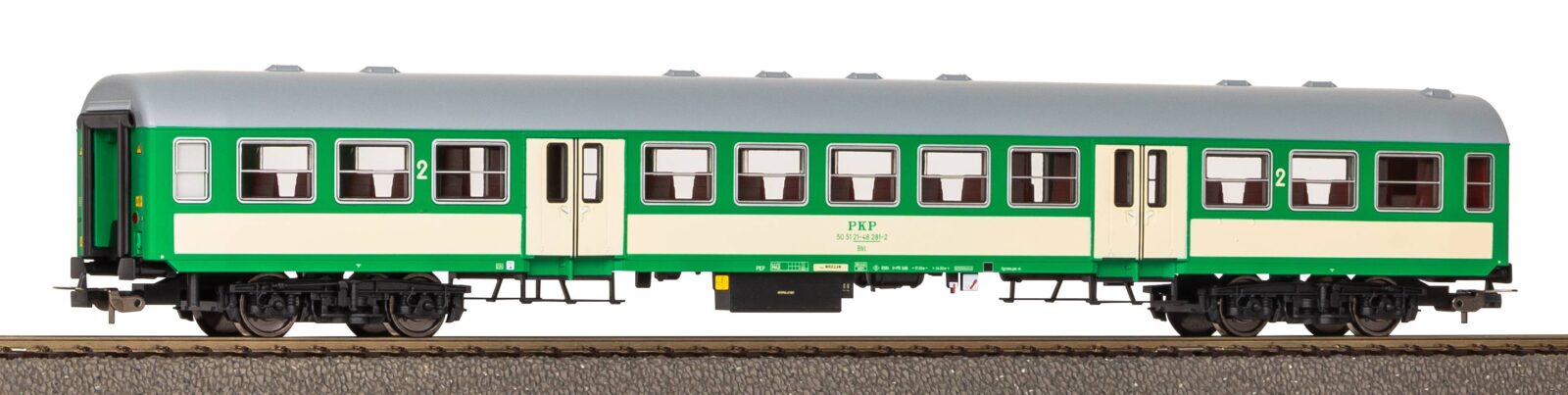 Carrozza per pendolari 120A PKP Epoca V Scala H0 DS Modellismo Carrozza per pendolari 120A PKP scala H0