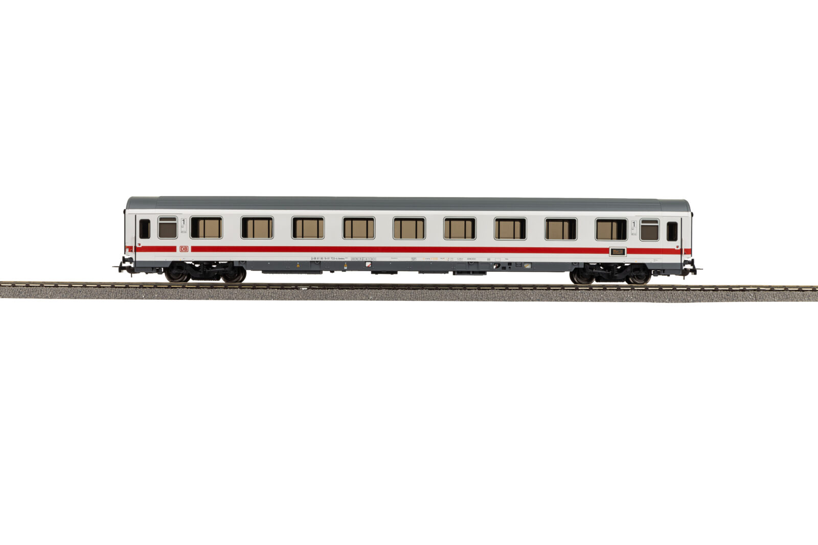 Carrozza Passeggeri Eurofima 1^ Classe DB AG Epoca VI Scala H0 DS Modellismo Carrozza Passeggeri Eurofima 1^ scala H0 - vista 4