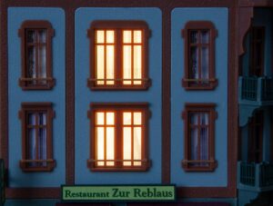 Illuminazione dell'edificio a LED controllo
