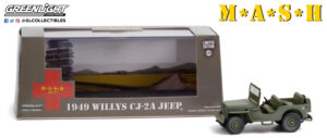 M*A*S*H 1949 Willys Jeep CJ-2° scala 1:43
