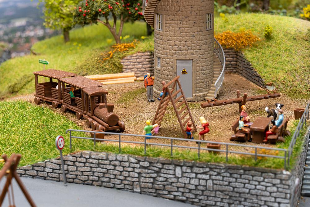 Set promozionale del Parco Giochi Avventura Scala H0 DS Modellismo Set promozionale del Parco Giochi scala H0