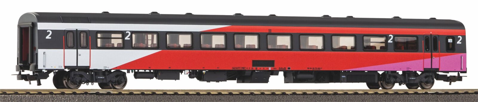 Carrozza Passeggeri ICR 2^ Classe Fyra Epoca V Scala H0 DS Modellismo Carrozza Passeggeri ICR 2^ Classe scala H0
