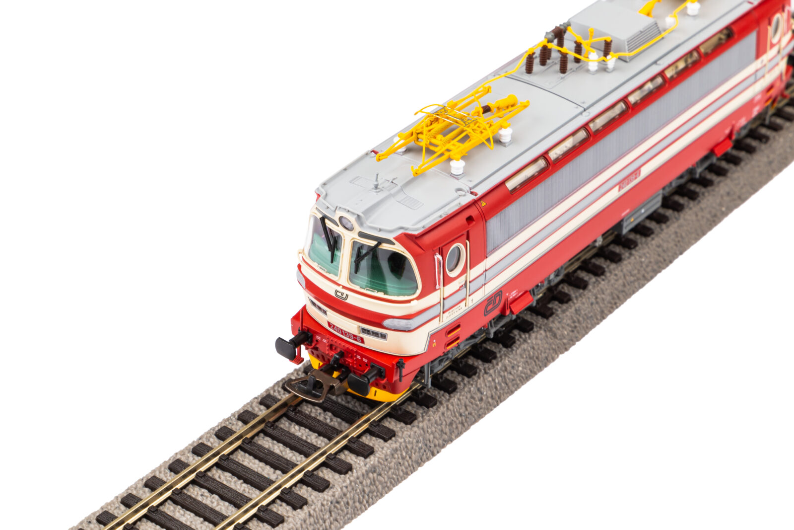 Locomotiva Elettrica Laminátka Reihe 240 ČD Epoca V Scala H0 DS Modellismo Locomotiva Elettrica Laminátka scala H0