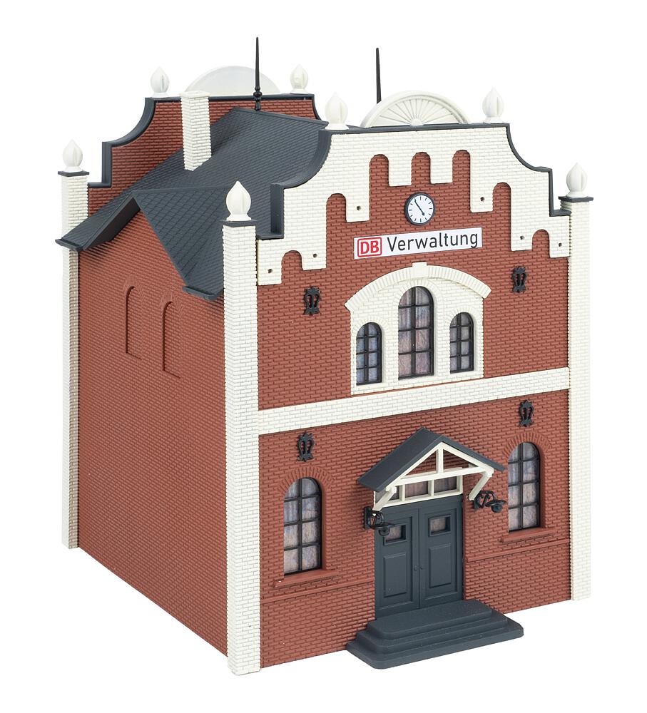 Edificio amministrativo DB Scala H0 DS Modellismo Edificio amministrativo DB scala H0 Faller