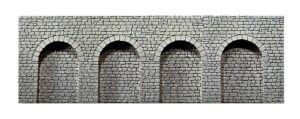 Foglio decorativo Arcate in pietra scala N