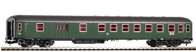 Carrozza combinata BDms272 DB verdi di 2° cl., Epoca III Scala H0 DS Modellismo Carrozza combinata BDms272 DB verdi scala H0