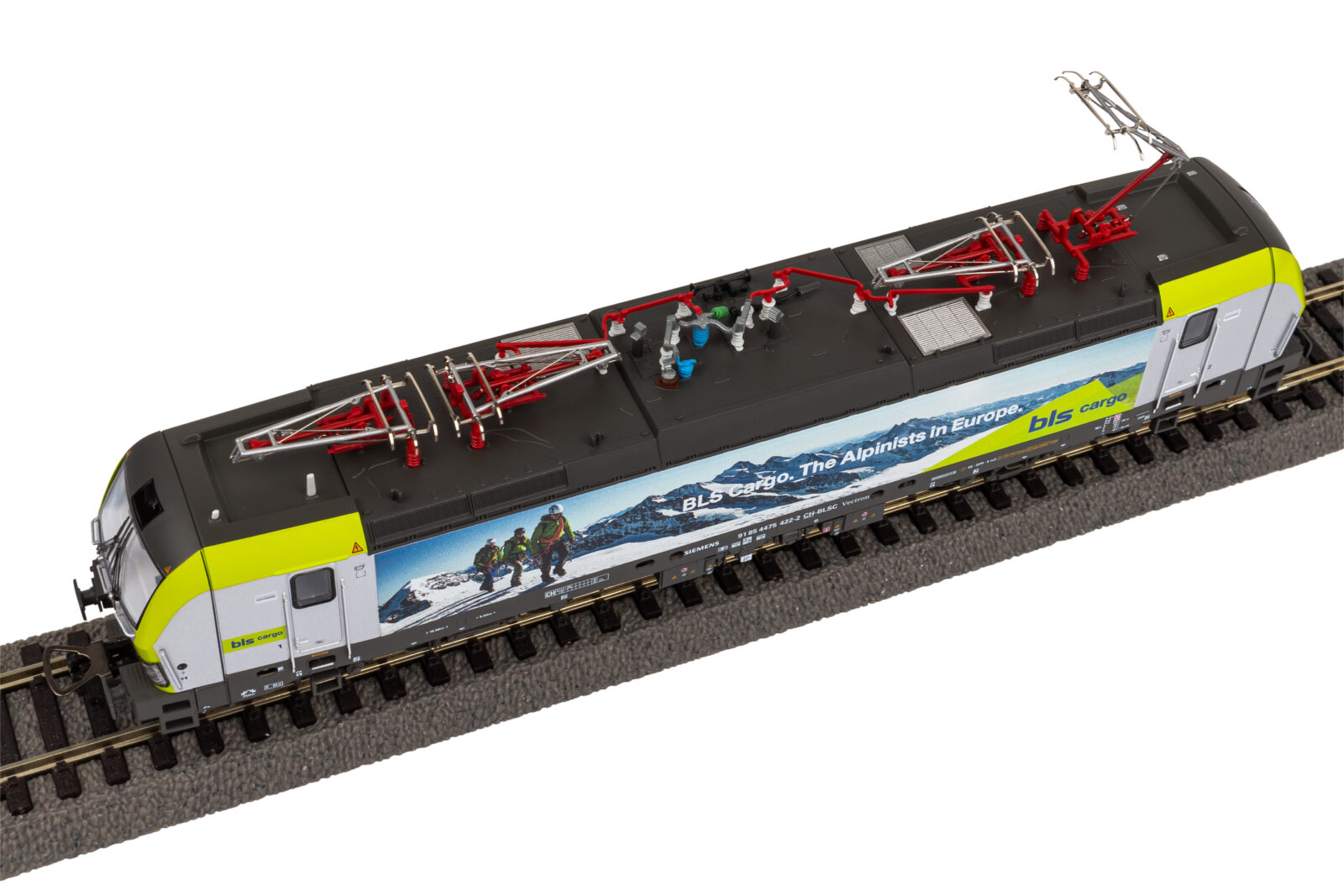 Locomotiva Elettrica Vectron New Alpinisti BLS Epoca VI Scala H0 DS Modellismo Locomotiva Elettrica Vectron scala H0