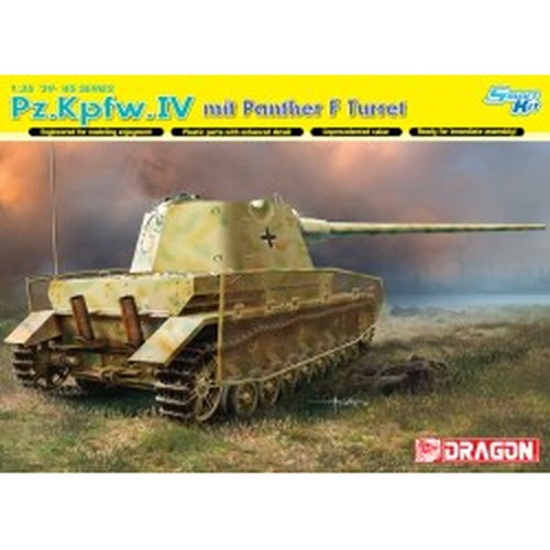 1/35 Pz.Kpfw.IV mit Panther F Turret (Smart Kit) DS Modellismo 1/35 Pz.Kpfw.IV mit Panther F Turret (Smart Kit)