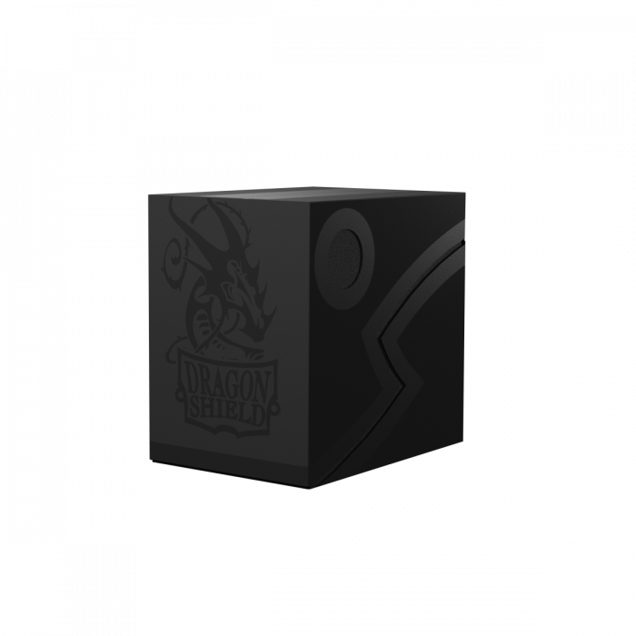 Dragon Shield Double Shell - Porta Mazzo - Shadow Black/black (AT-30624) DS Modellismo Dragon Shield Double Shell Porta Mazzo
