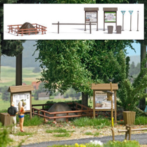 Set formiche della foresta scala H0 Busch