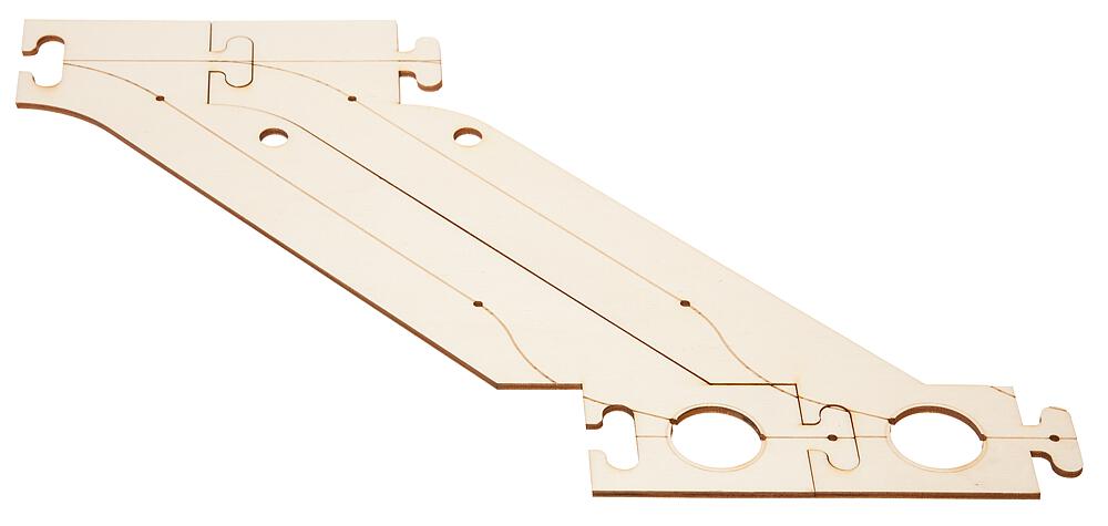 Laser-Street Ampliamento del parcheggio Scala H0 DS Modellismo Laser-Street Ampliamento scala H0