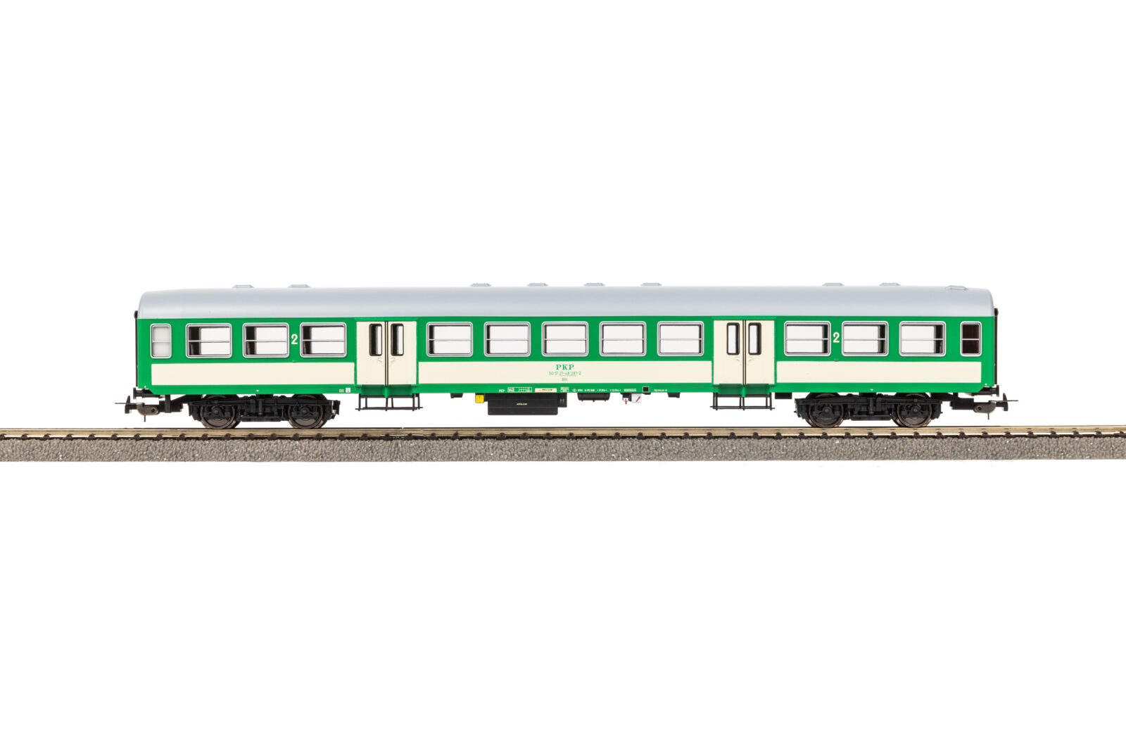 Carrozza per pendolari 120A PKP Epoca V Scala H0 DS Modellismo Carrozza per pendolari 120A PKP scala H0 - vista 3