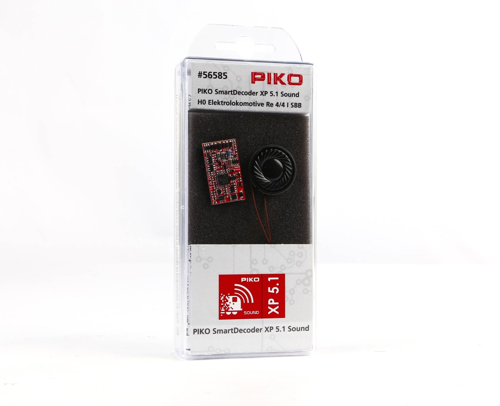 PIKO SmartDecoder XP 5.1 S Re 4/4 PluX22 con altoparlante Scala H0 DS Modellismo PIKO SmartDecoder XP 5.1 S Re 4/4 scala H0