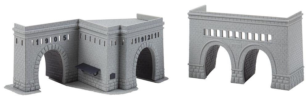 Portali delle gallerie Nord e Sud del Sempione Scala N DS Modellismo Portali delle gallerie Nord e Sud scala N