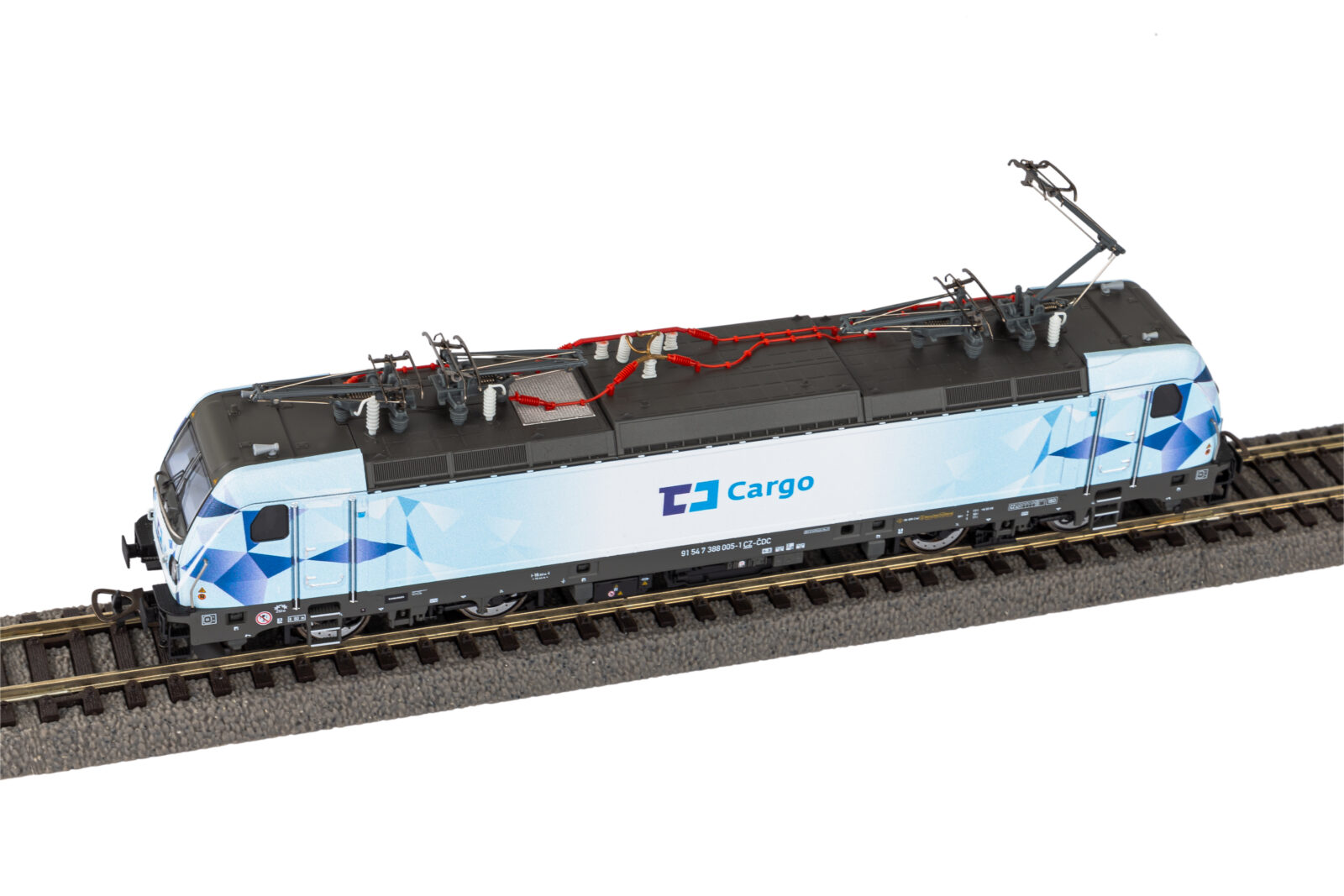 Locomotiva elettrica BR 388 ÈD Cargo Epoca VI Scala H0 DS Modellismo Locomotiva elettrica BR 388 ÈD scala H0