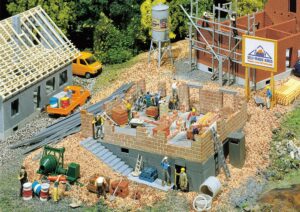 Casa in costruzione scala H0 Faller