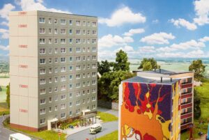 Edificio prefabbricato / scala H0