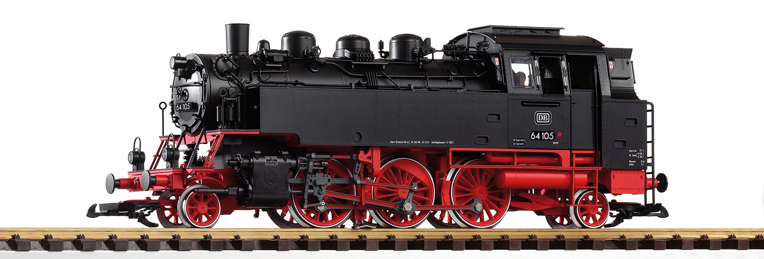 Locomotiva a vapore delle DB BR64 Epoca III Scala G DS Modellismo Locomotiva a vapore delle DB BR64 scala G
