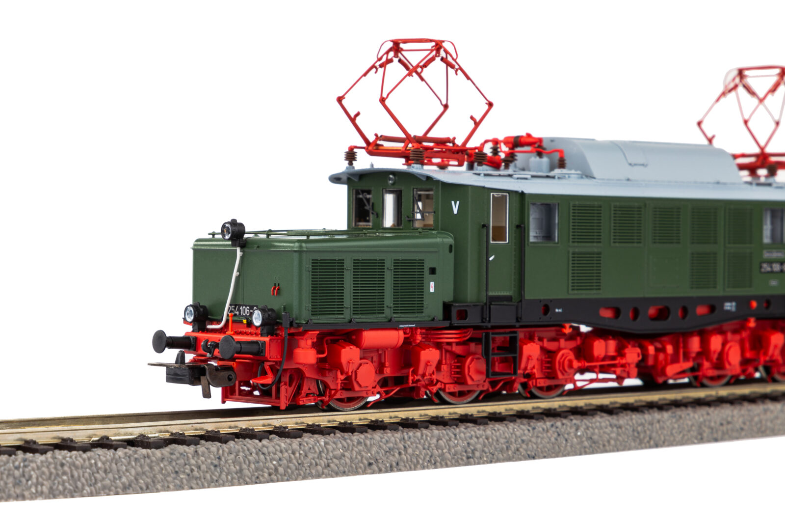 Locomotiva Elettrica BR 254 DR Epoca IV Scala H0 DS Modellismo Locomotiva Elettrica BR 254 DR scala H0