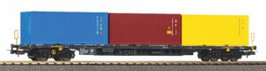Carro porta container "Sgnss" CD scala H0