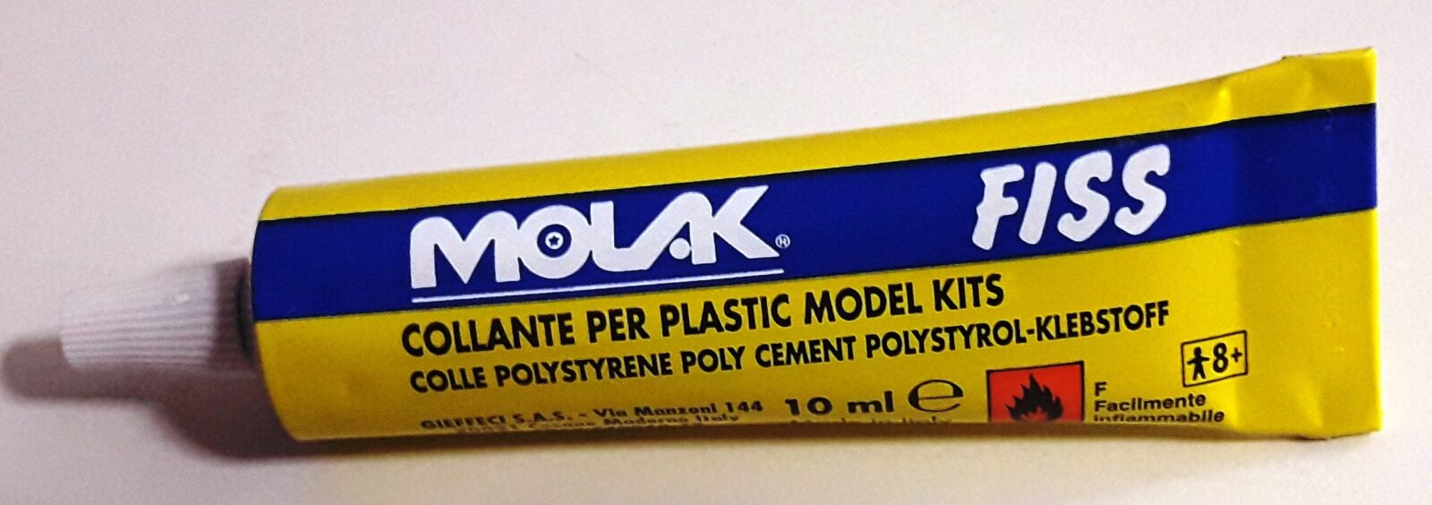 Mo-Fiss Tubetto ML.10 DS Modellismo Mo-Fiss Tubetto ML.10 Molak