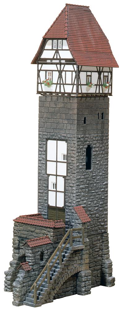 Casa-torre della città vecchia Scala H0 DS Modellismo Casa-torre della città vecchia scala H0