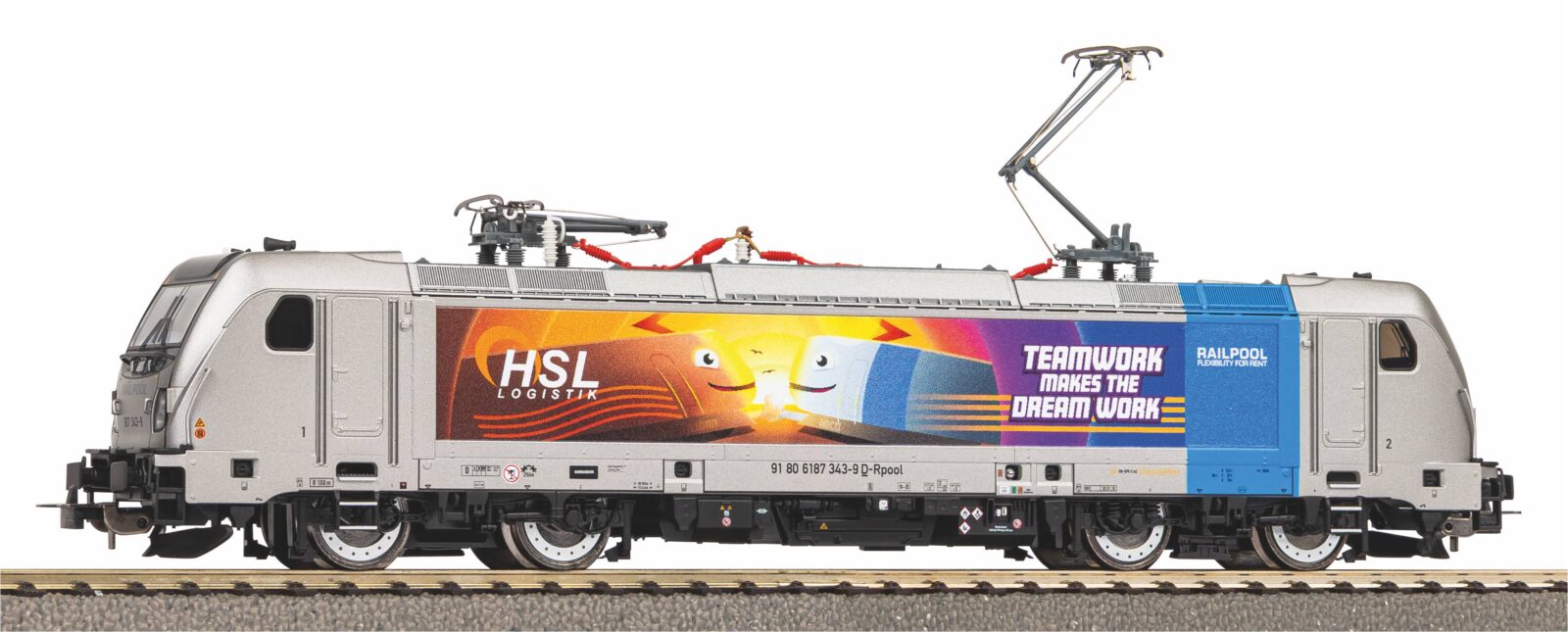 Locomotiva Elettrica / Sound BR 187 HSL Epoca VI Scala H0 DS Modellismo Locomotiva Elettrica / Sound BR 187 scala H0