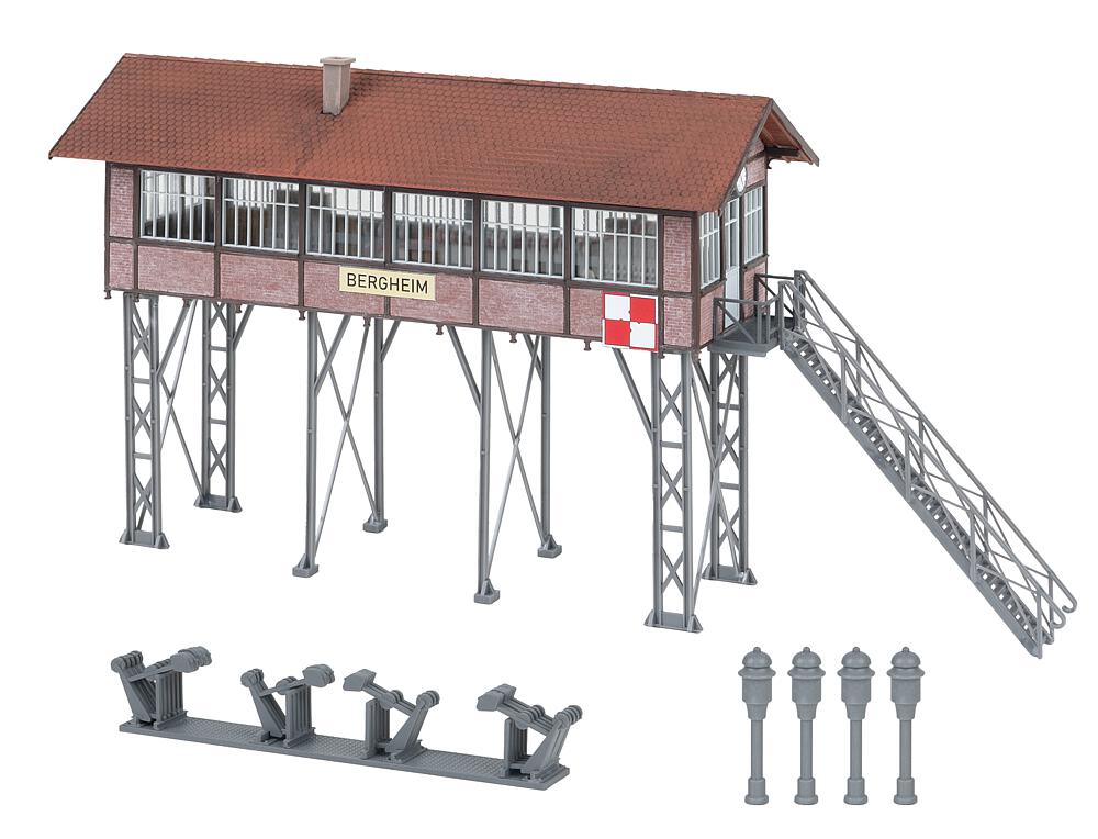Cabina di segnalazione di Bergheim Scala H0 DS Modellismo Cabina di segnalazione di Bergheim scala H0