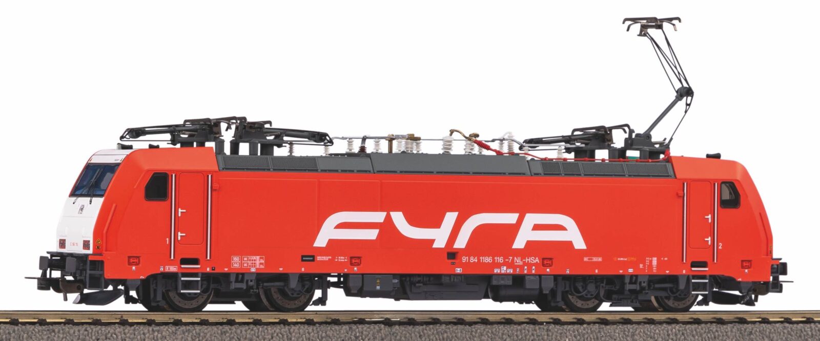 Locomotiva Elettrica / Sound BR 186 Fyra Epoca V Scala H0 DS Modellismo Locomotiva Elettrica / Sound BR 186 scala H0