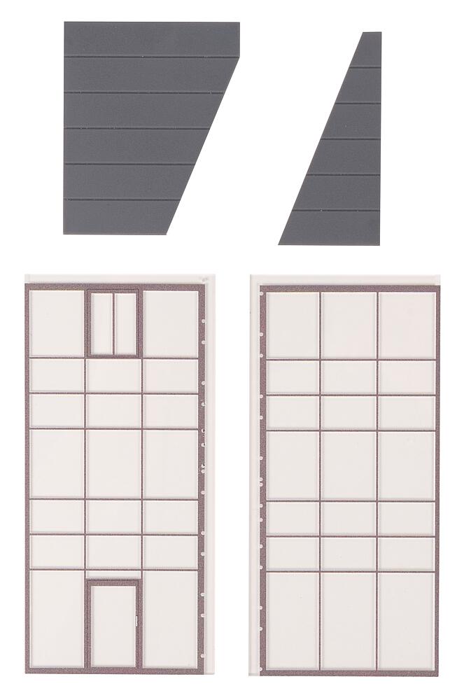 Elemento angolare in vetro Scala H0 DS Modellismo Elemento angolare in vetro scala H0 Faller