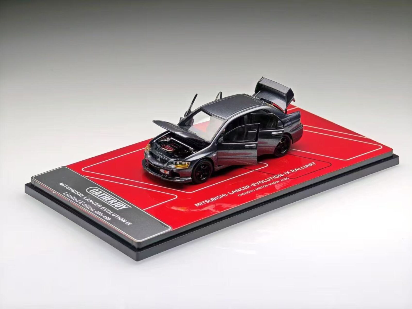 Mitsubishi Lancer Evolution Ⅸ RALLIART DS Modellismo Mitsubishi Lancer Evolution Ⅸ scala 1:43