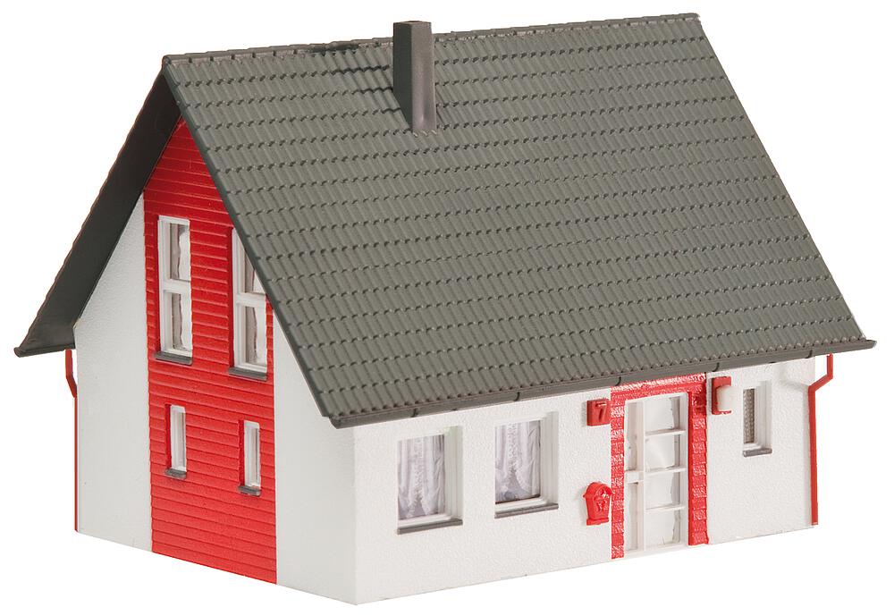 Casa indipendente - Rossa Scala H0 DS Modellismo Casa indipendente Rossa scala H0 Faller