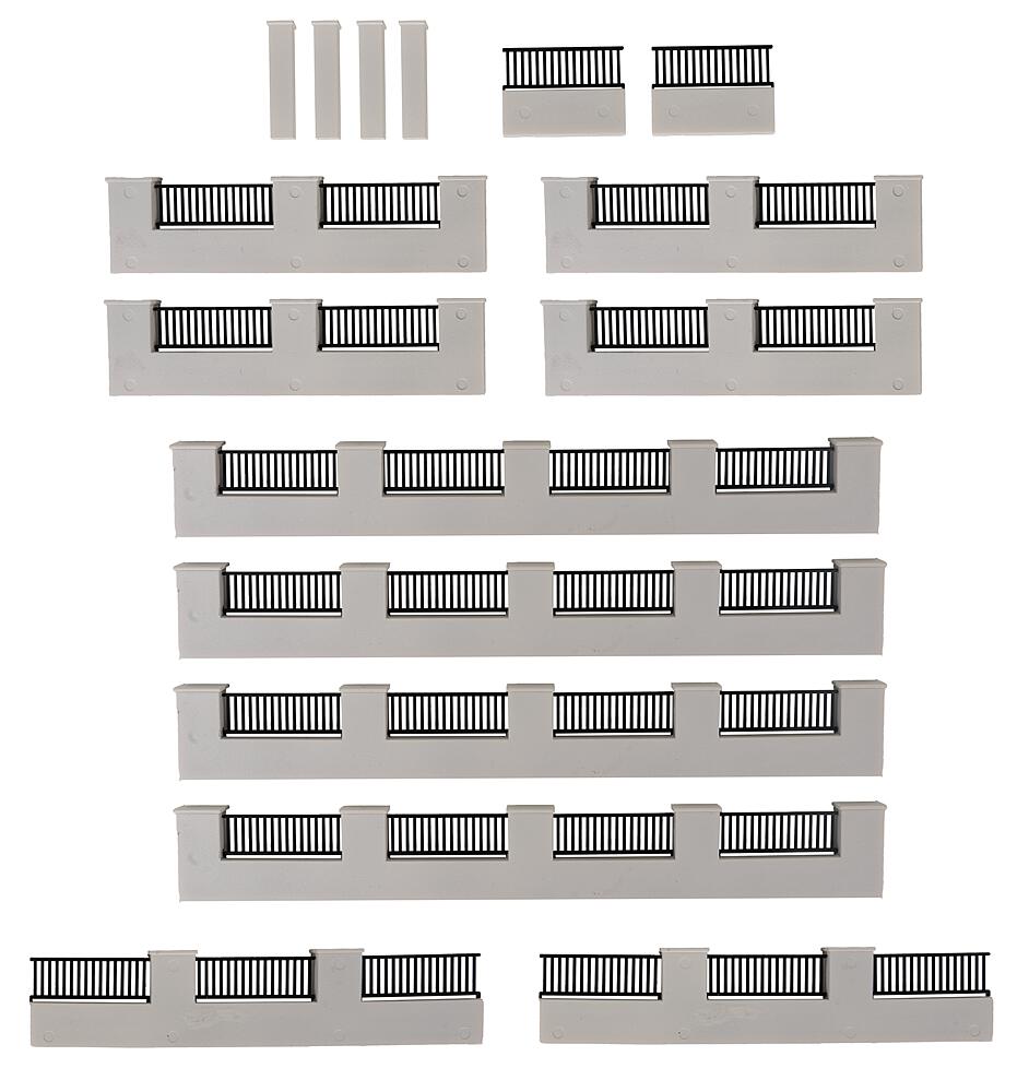 Recinzione a muro Scala H0 DS Modellismo Recinzione a muro scala H0 Faller