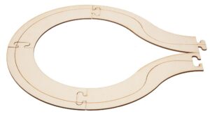 Laser-Street Anello terminale scala H0