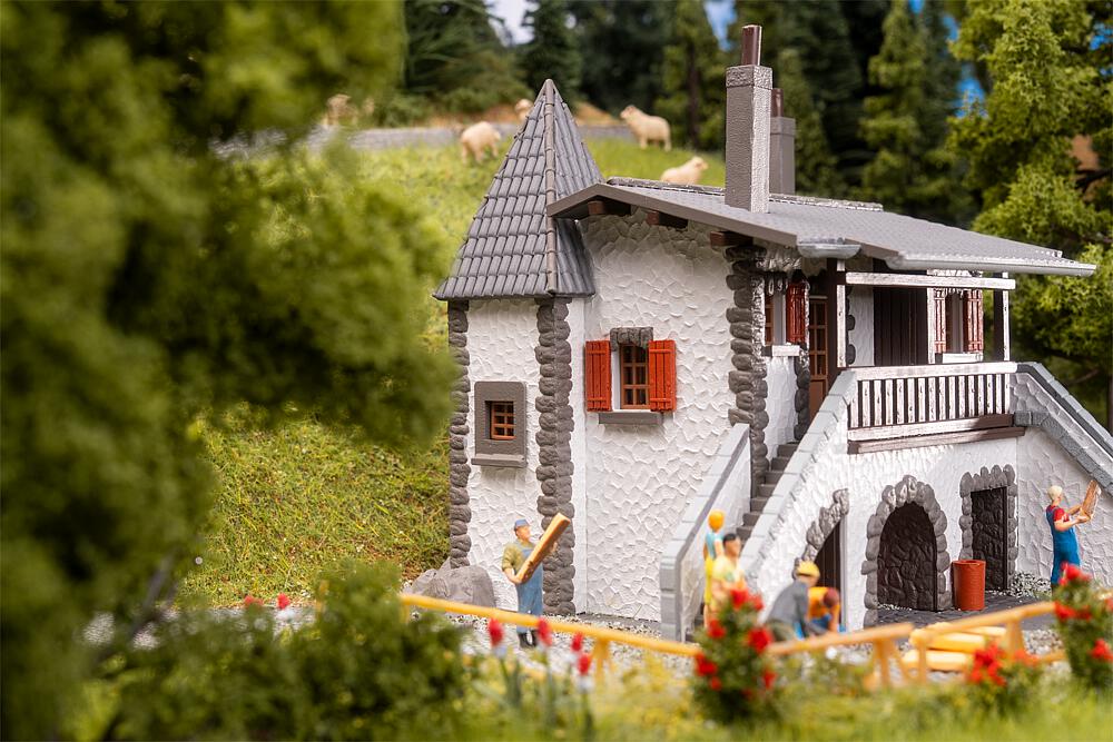 Casa Alpina Scala H0 DS Modellismo Casa Alpina scala H0 Faller